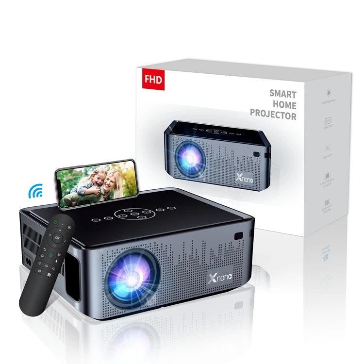 2023 мобильный видеопроектор x1 pro 1080P 8k смарт-Wi-Fi Android портативный домашний кинотеатр цифровой