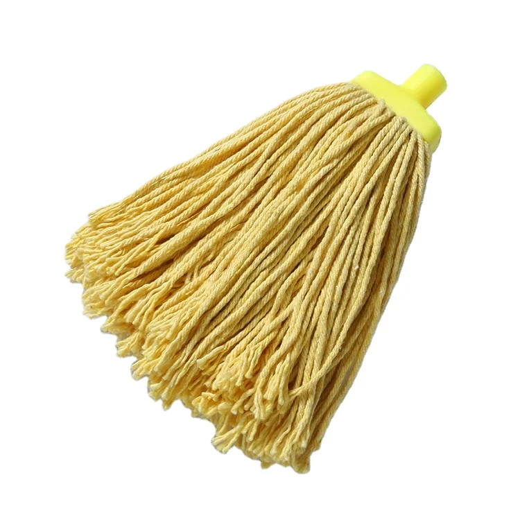 Industrial Floor Cleaning Super Water Absorption Twist Mop Refill Replacement Cotton Yarn Wet Mop Head