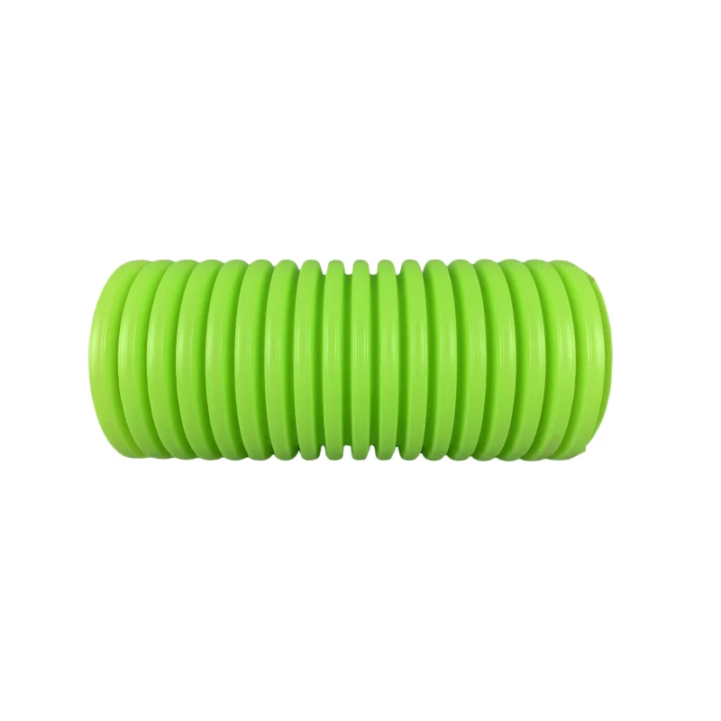 HDPE 75mm fresh air double wall corrugated PE pipe for air duct system