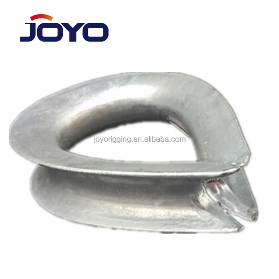 BS464 16mm 20mm High quality rigging hardware  Hot dip galvanized heavy duty wire rope thimble,ISO9001...