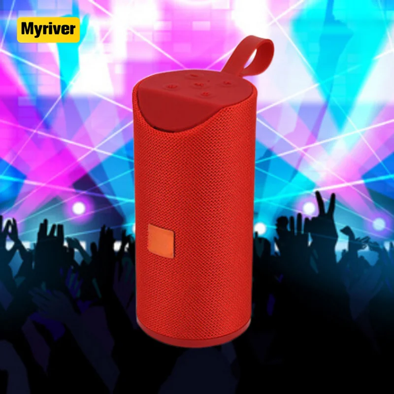 Мини перезаряжаемый беспроводной динамик Myriver, 10 Вт, 1500 мАч, 5 ч, портативный динамик