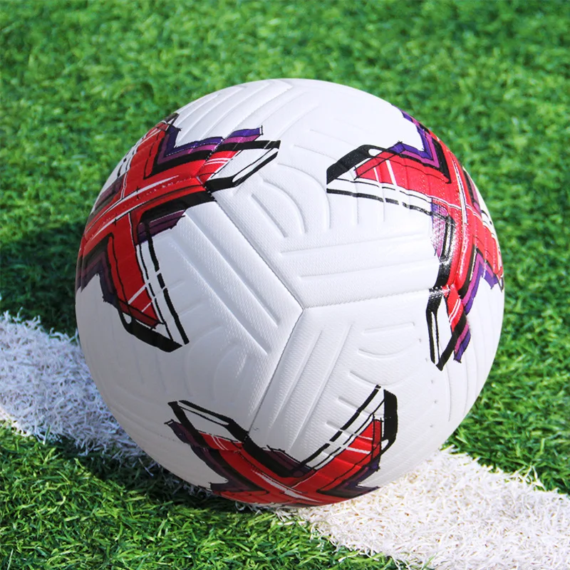 Manufacturers For The Three-ring Football World Cup Size 5 Pu Competition Training Pvc Explosion-proof Football Wholesale