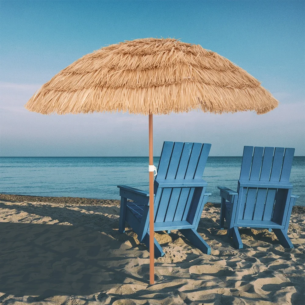 Beach Umbrella, Camping Sun Shelter UPF50+ Outdoor Shade Beach Canopy for Camping Trips, Fishing, Backyard Fun or Picnics