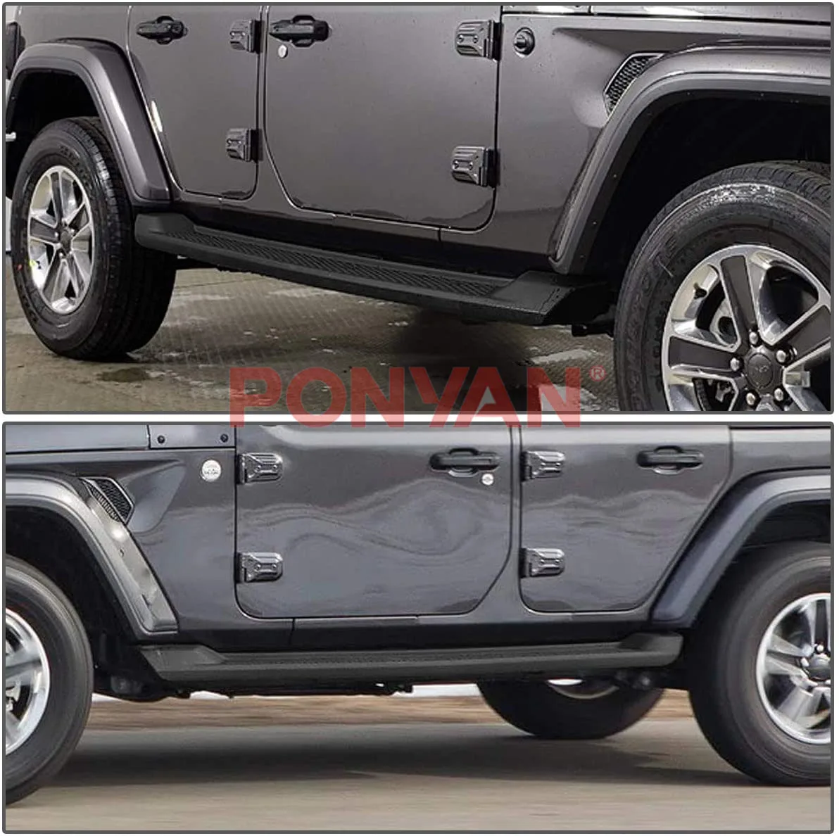 Внедорожная 4x4 Автомобильная ABS Подножка для wrangler JL 2018 2019 2020 пластиковая боковая подножка jeep oem