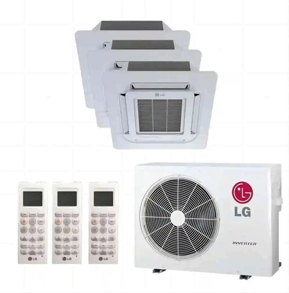LG потолочный воздуховод кассета 24000btu 60000btu промышленный конденсатор заводской воздушный охладитель центральный кондиционер
