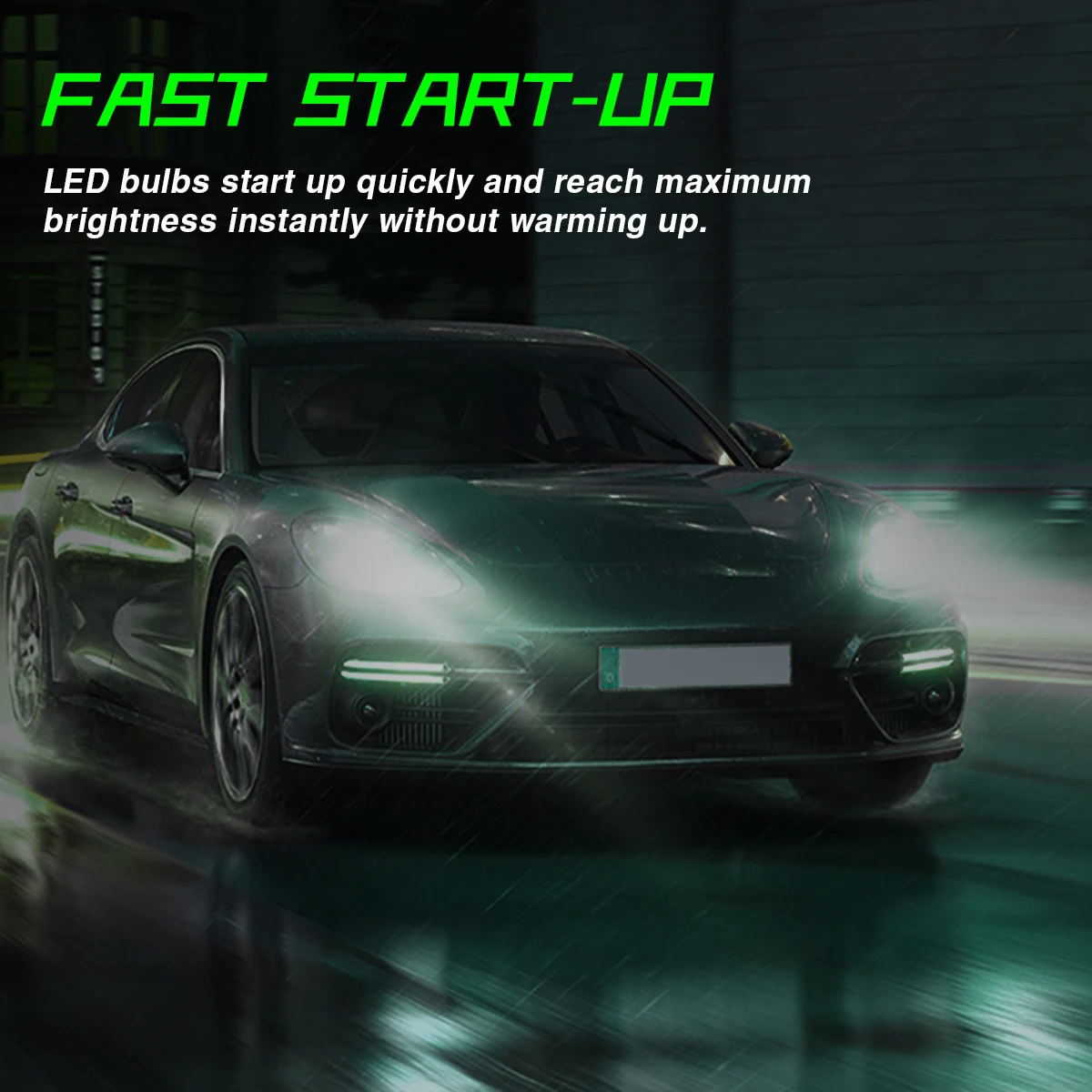 Fateeye H4 9005 9006 LED Car Headlight Bulbs Auto Lamp Mini Canbus H4 High Low Beam H7 Cars Motorcycle Led Headlights