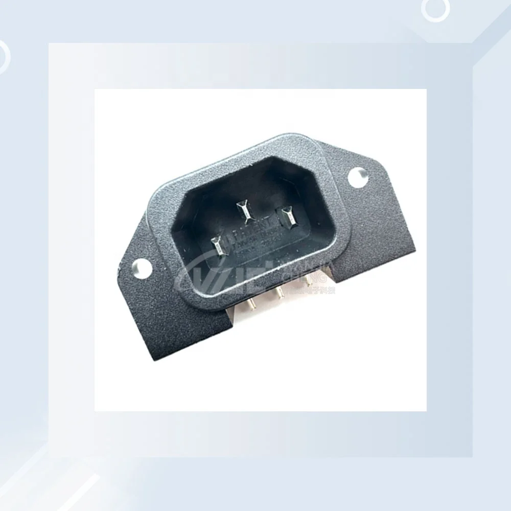 Qualtek 100% brand new and original 703W-00/52 15A 250V AC Power Entry Modules PCB Mount 7mm Angled power sockets