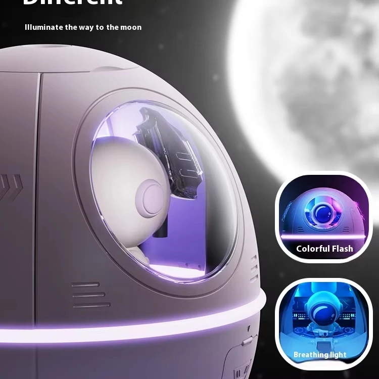 220Ml Mini Spaceman Rechargeable Essential Oil Diffuser Air Purifier Aroma Diffuser Air Humidifier Vaporizer
