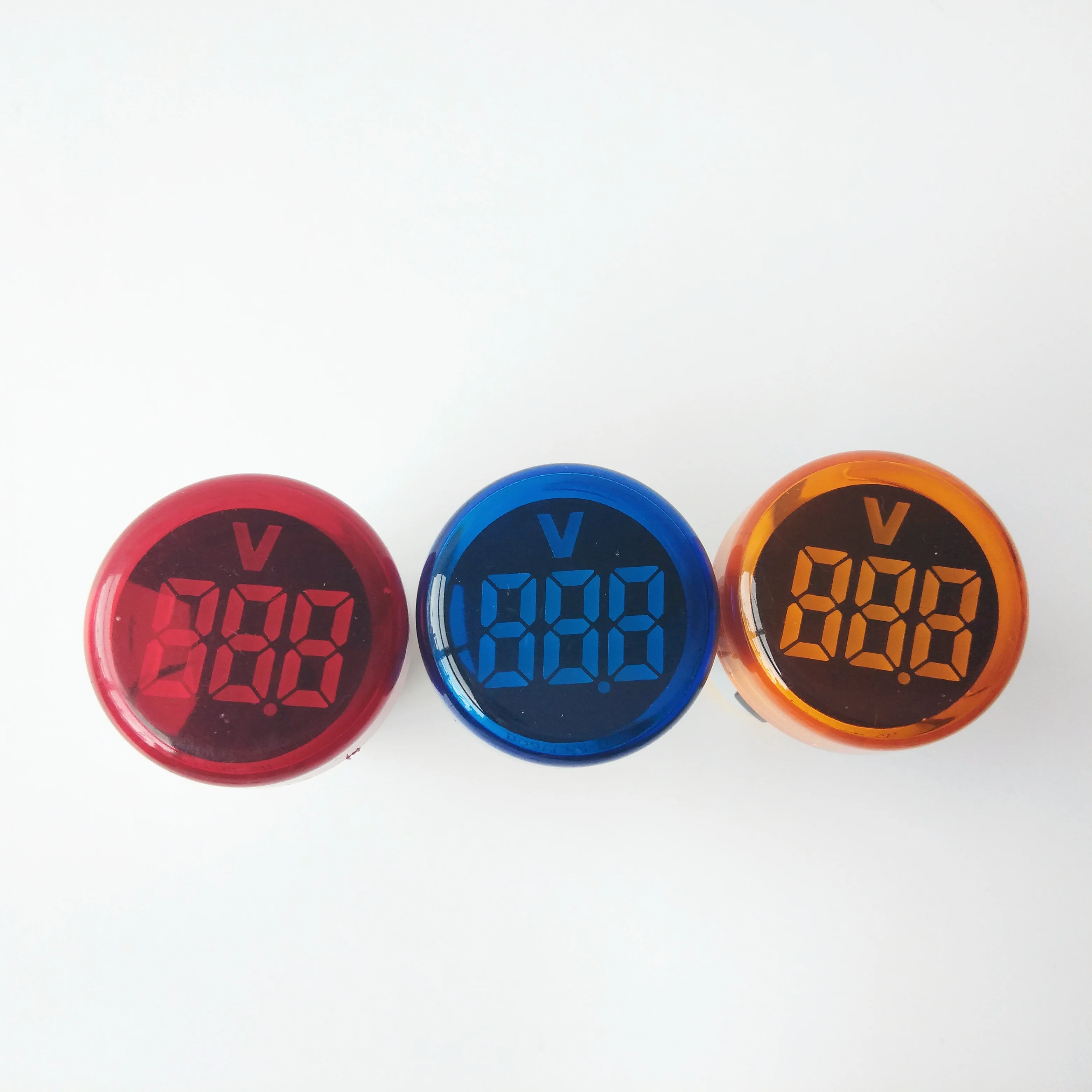 D003-22V  500V 22mm LED Digital Display AC Panel Voltmeter