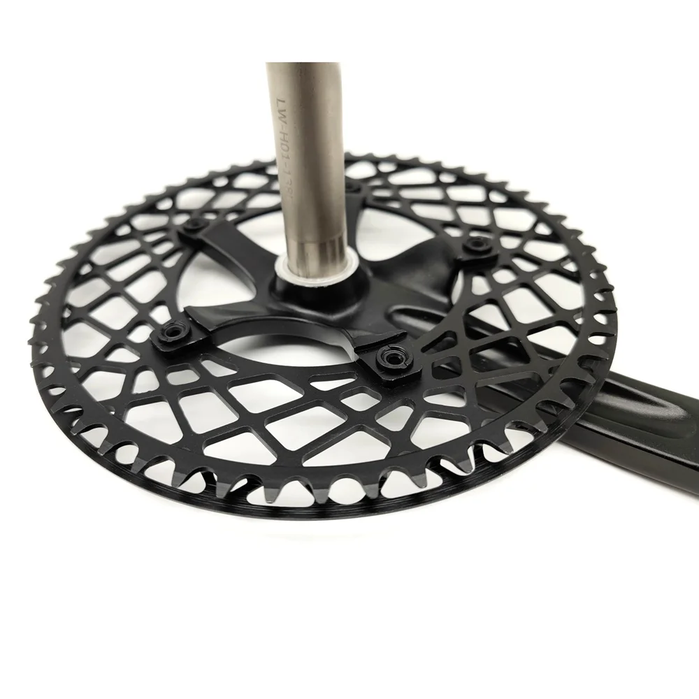 Folding bike GANIEL-G6011-G1 SUNRUN CHIWAVE 53T CNC Chainwheel Mountain bicycle crankset