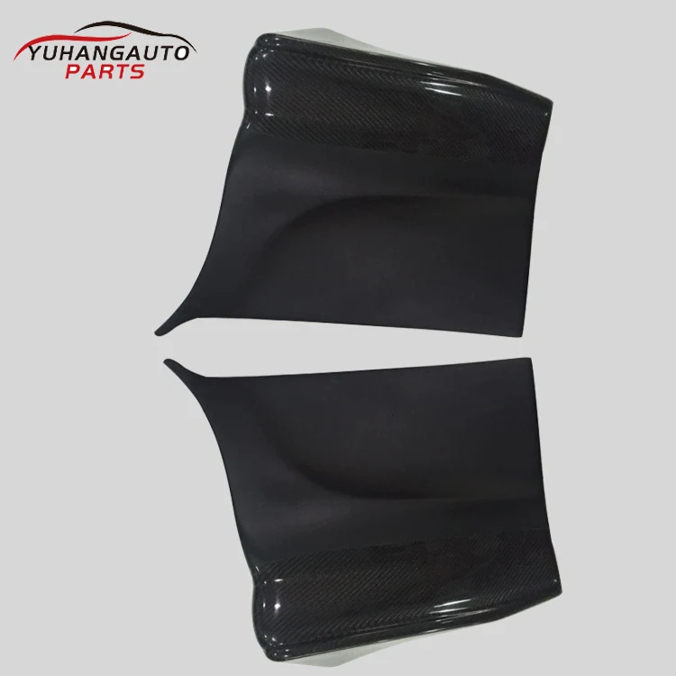 For  MK4 Partial carbon fiber Rear Bumper Side Spats (Pair)