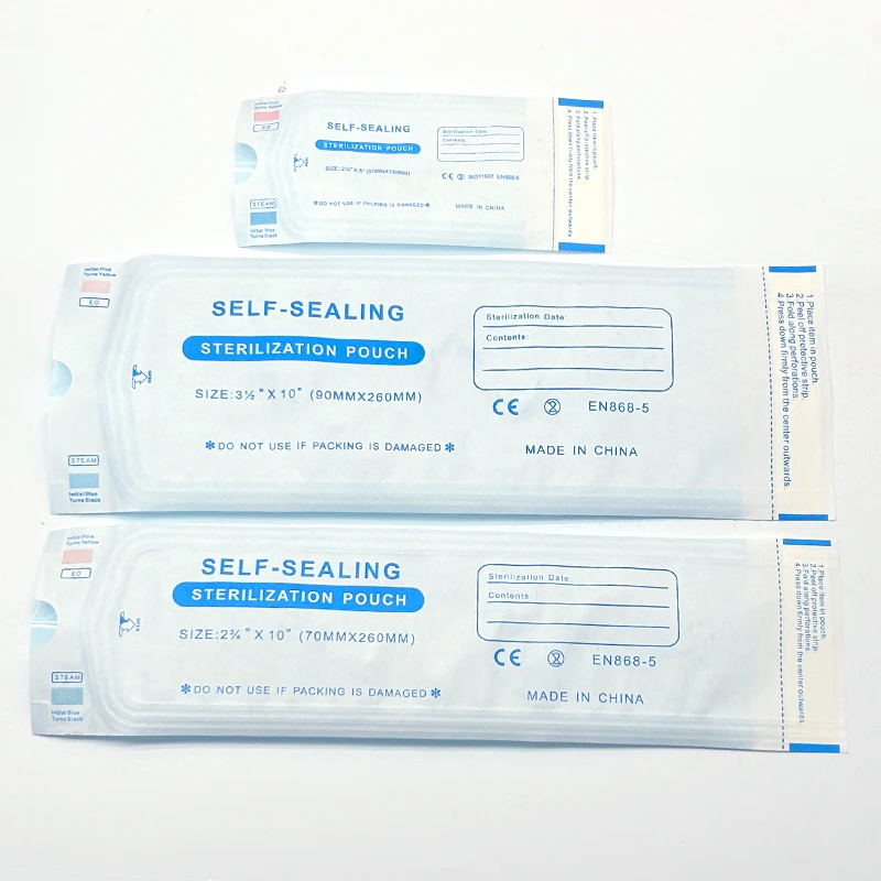 Wholesale Medical Self Sealing Class-4 Multi-Parameter Sterilization Pouches