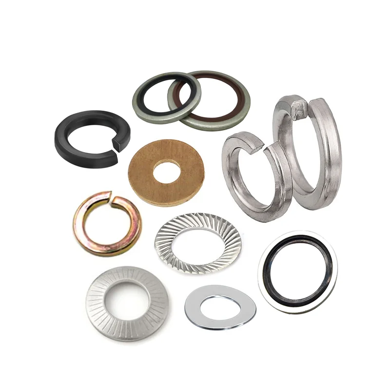 M2 M4 M6 M8, DIN127 Carbon Steel Stainless Steel Zinc White Polishing Spring Washer Split Lock Washer Spring Split lock washers/