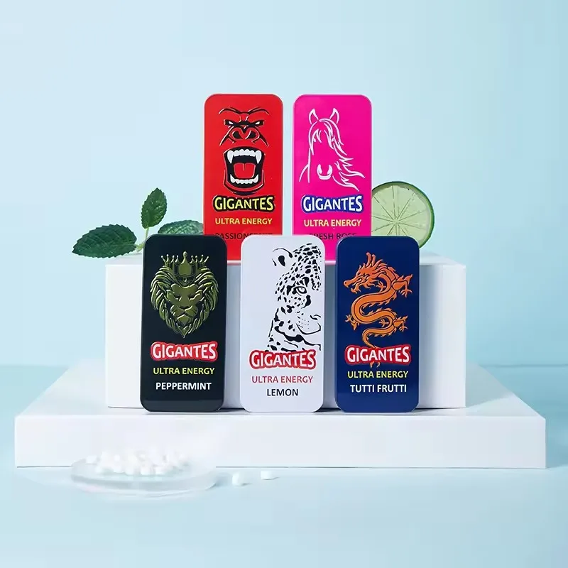 Factory wholesale high quality mint candy no sugar fresh mint candy slice snack candy