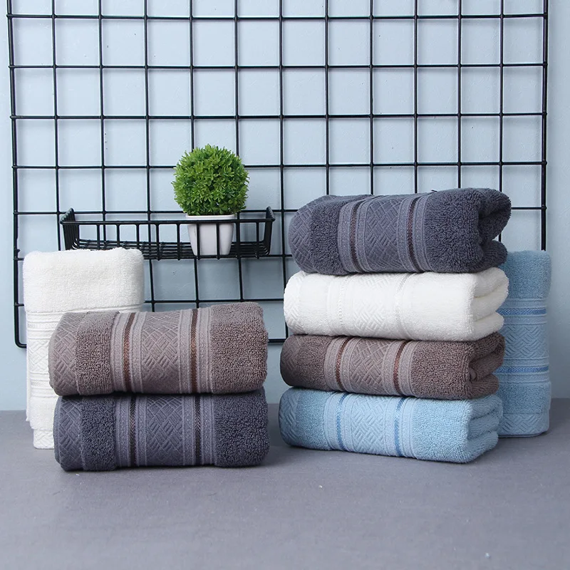 High Quality 100% Organic Cotton White Home Hotel Commercial Linen Bath Towels Set Online Shopping  Cheap Manufacturer