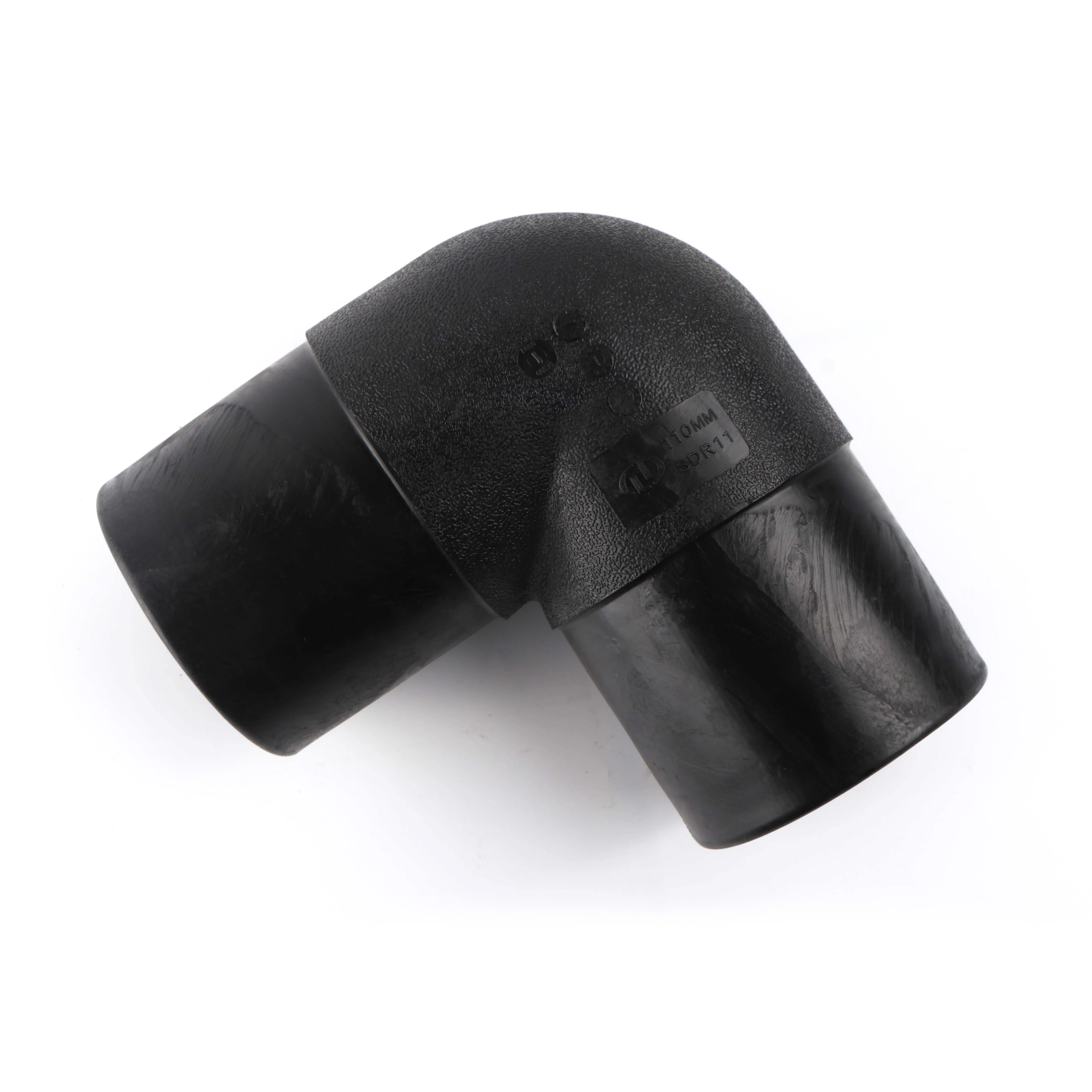 DN250 SDR11 SDR17 discount 250mm Butt Fusion 90 degree Elbow price list hdpe pipe fittings