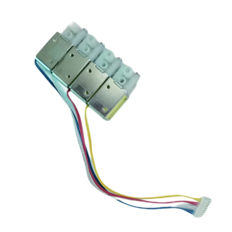 High Performance Stainless Steel Pneumatic Piston Selector Diverter Solenoid Control Quadruple Air Valve For Medical Beauty