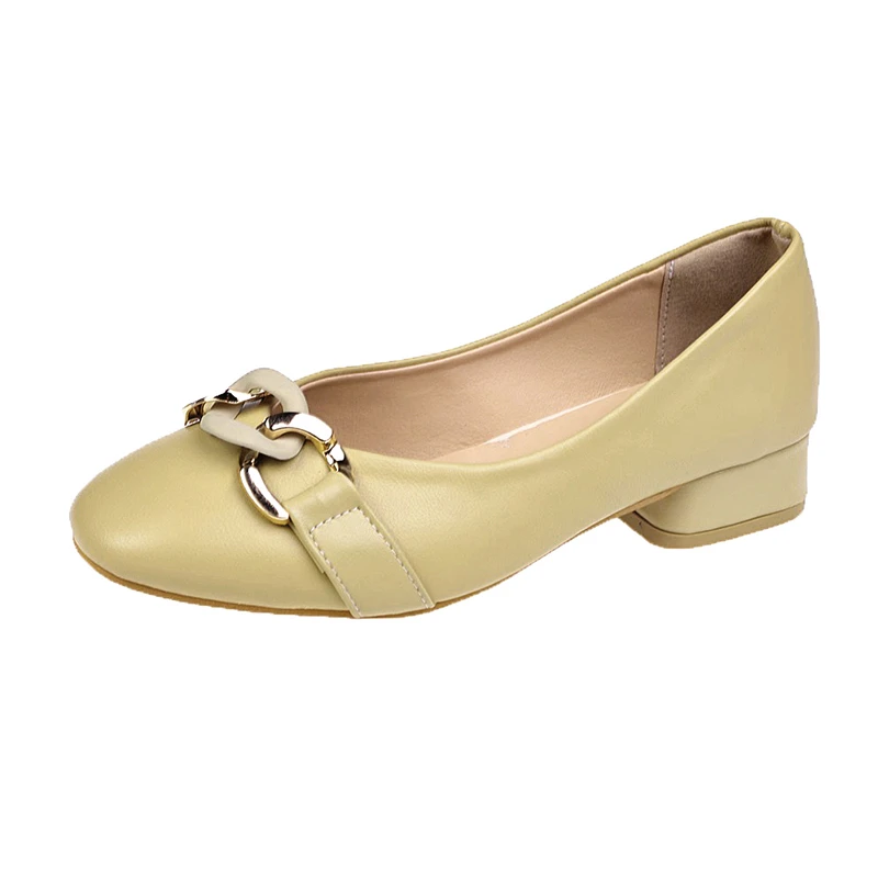 
wholesale slip on pump shoes fashion high heel women daily office dress women shoes 