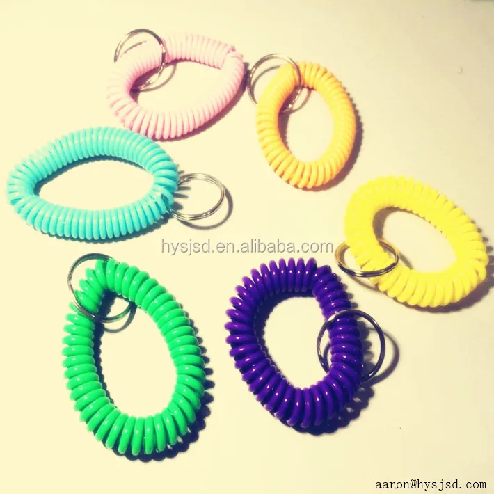 Wholesale rubber bands elastic springs hair ties popular telephone wire hair tie