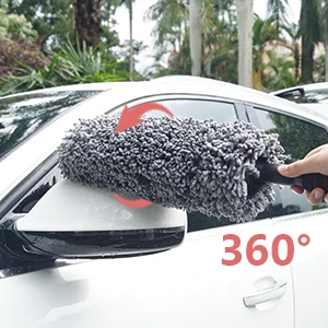 Retractable car washing brush retractable rod wax brush for car mop dust removal car cleaning and duster by BCCM