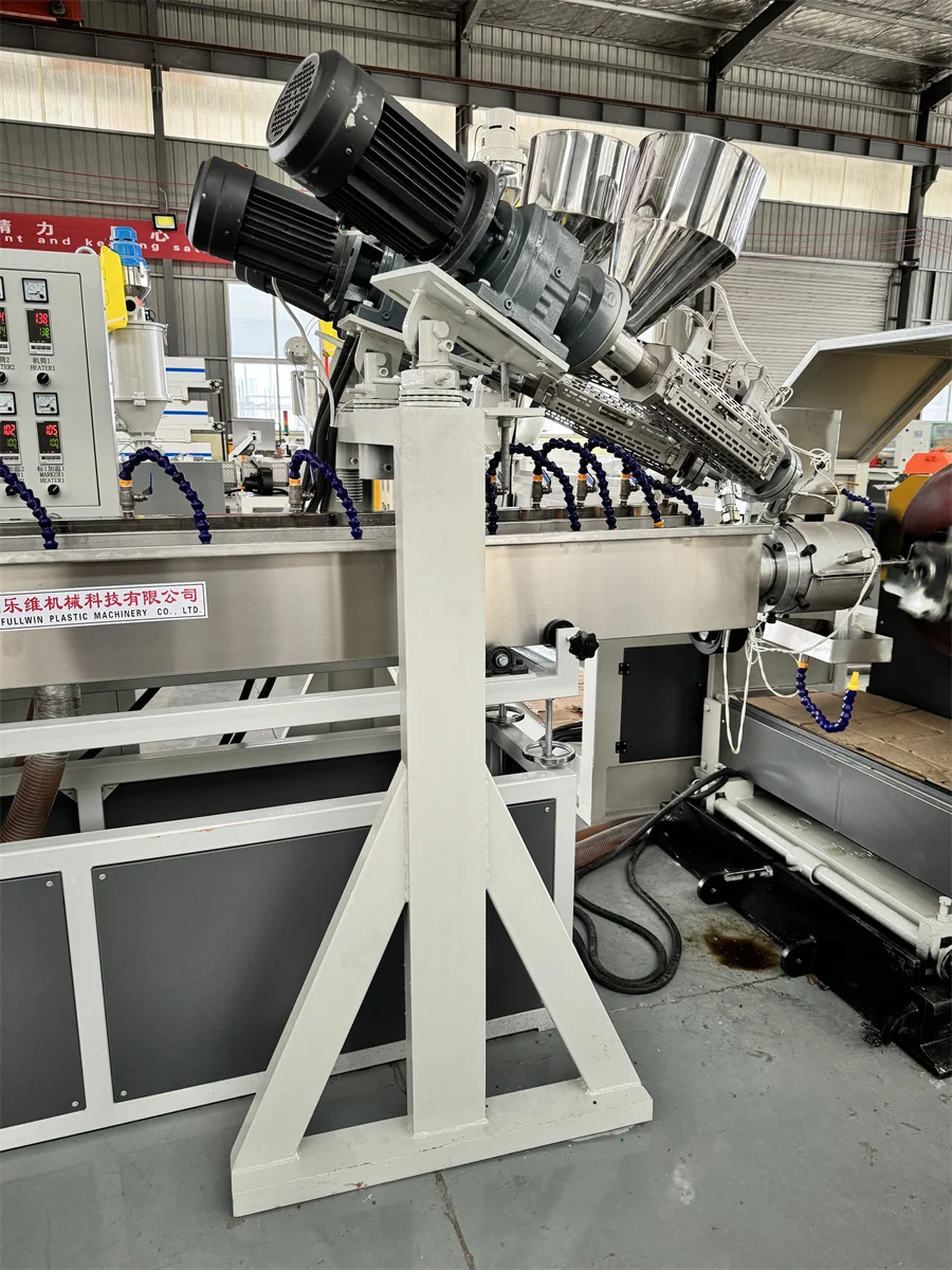 Fullwin machinery high pressure plastic  pvc steel wire hose making extrusion machine price for sale