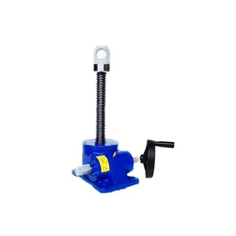 Heavy Duty Swl Worm Gear Screw Lifting Car Jacks System Landing Hand crank Hydraulic Transmission Gear Rack Screw Lift Jack