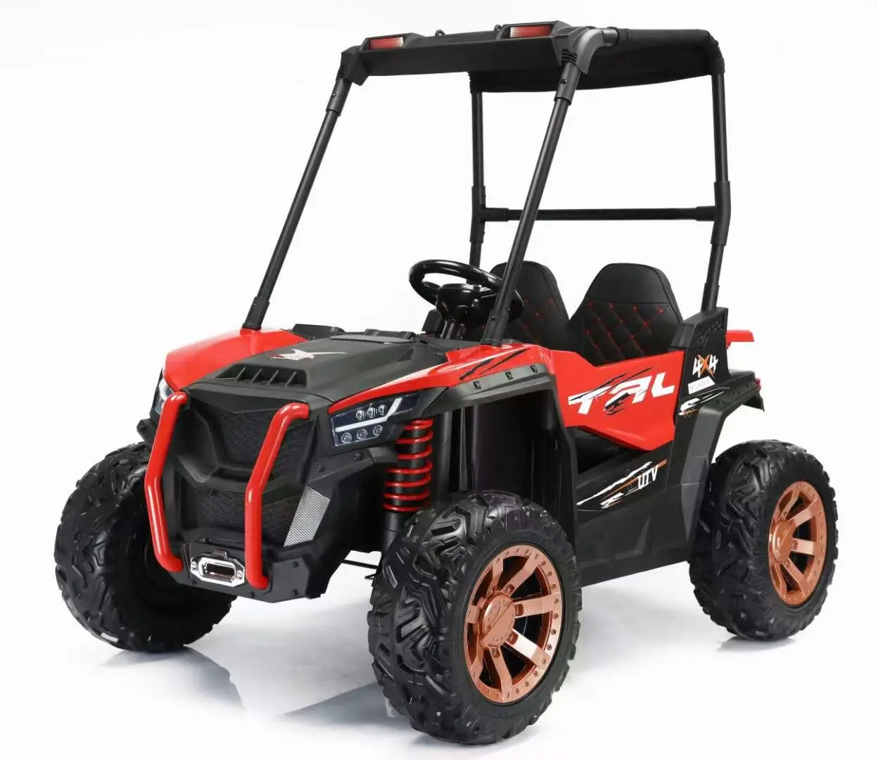 12V7ah Battery Rechargeable Two Seats High Quality Kids Ride On Off Road Car for 12 years