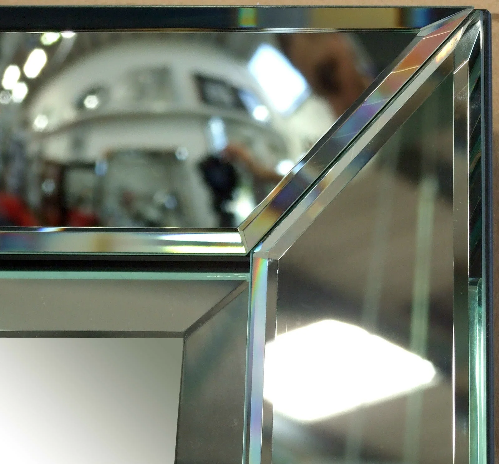 Aesthetic Room Decor Hallway Decor Frameless Glass Wall Bevel Mirror