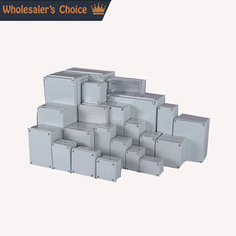 IP65 Multiple Sizes ABS Waterproof Plastic enclosure electrical Junction Box