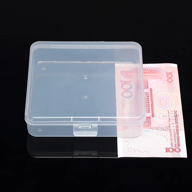 Mini Boxes Clear Plastic Jewelry Storage Case Container Packaging Box For Earrings Rings Beads Collecting Small Items