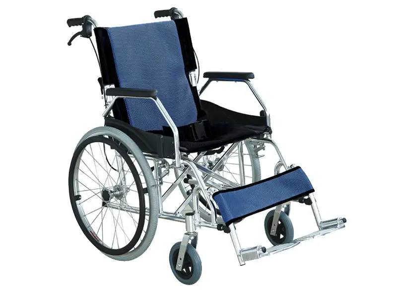 folding back chair soft cushion Aluminum wheelchair price list