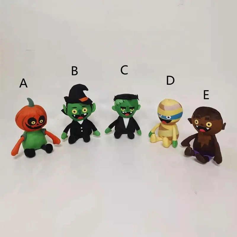 Wholesale New Arrival Halloween Plush Stuffed Animals Plush Doll Small Size for Children Gift Presents