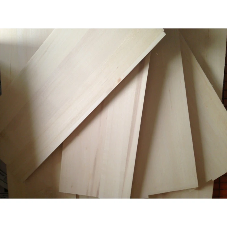 Promotion environment-friendly poplar drawer board panel lumber for indoor outdoor decoration furniture E0E1 FSC