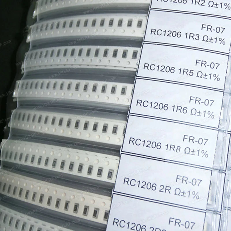 170 Models 8500pcs RC1206 SMD FR-07 Series  Resistor 1% Accuracy Sample Book Assortment Kit
