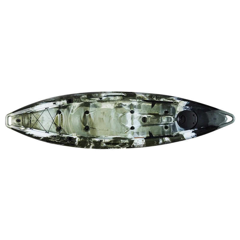 2 person kayak Caiaque De Pesca,LLDPE roto-molded plastic family fishing kayak wholesale sit on top kayac