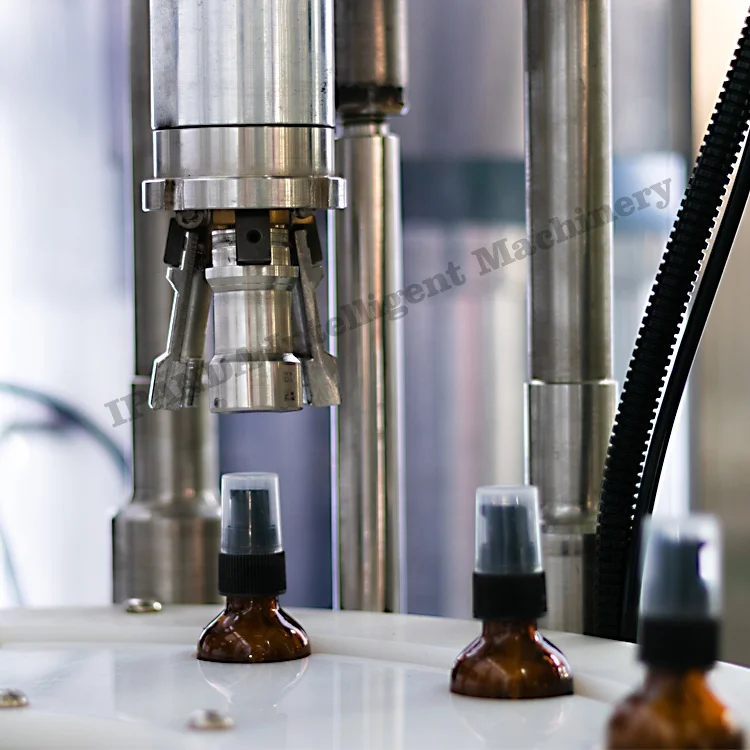 Automatic 50-100ml Small Perfume Bottle Filling Machine Glass Bottle Liquid Perfume Filling Machine