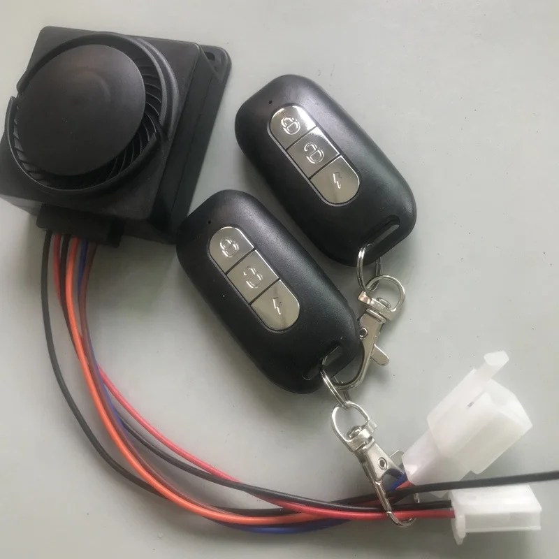 48-72V New Standard Universal Electric Bike/ Electric Scooter Alarm Security System Electric motorcycle anti-theft alarm