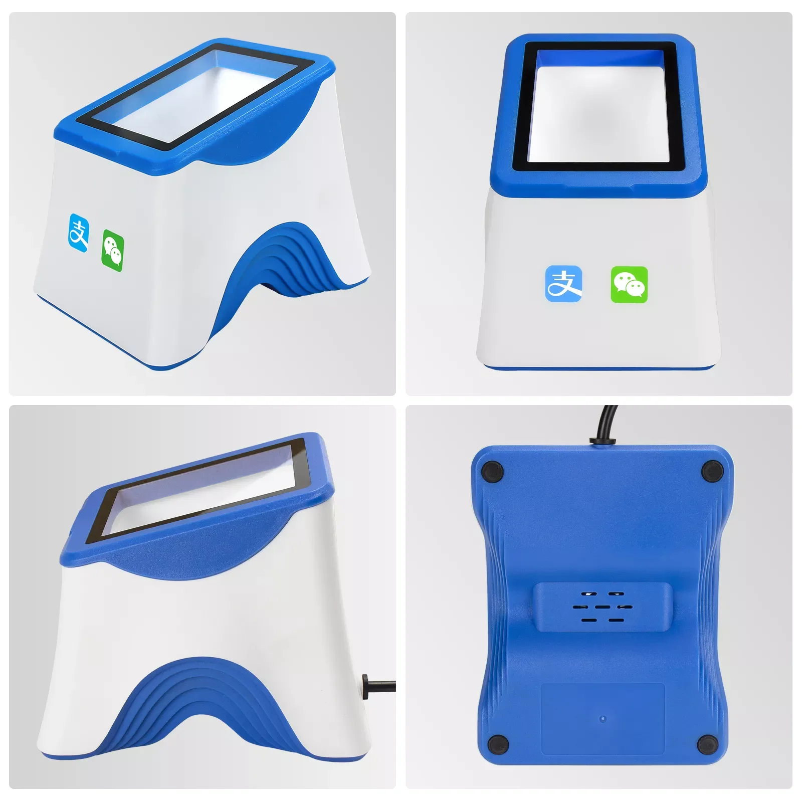 NETUM NT-2016 2D QR Desktop Barcode Reader Flatbed Scanner