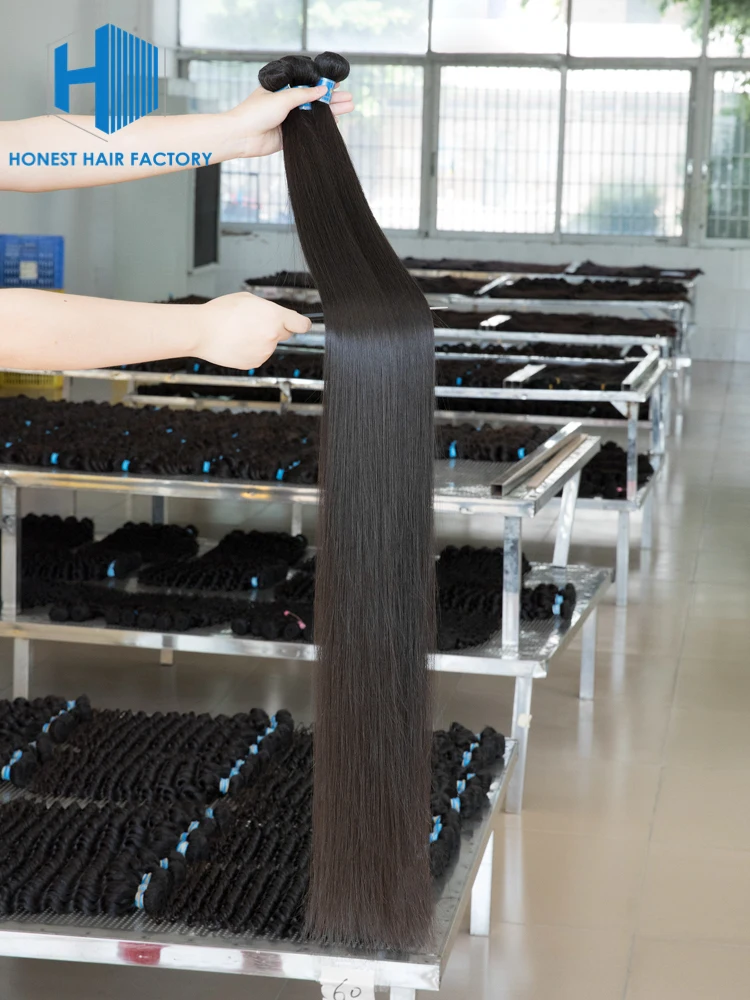  Прямые волосы с выравненной кутикулой одного донора Топ 10 А необработанные филиппинские поставщики волос китайские натуральные