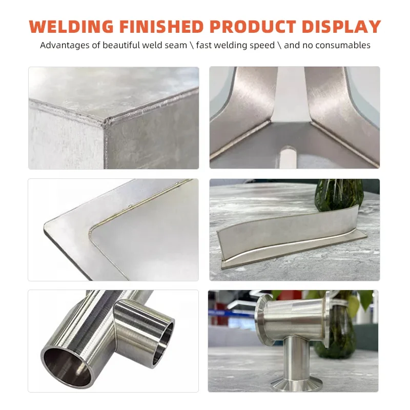 Handheld High Efficiency Thick Cutting Metal Welding Rust Removal Cutting 3 in 1 Fiber Laser Welding Machine