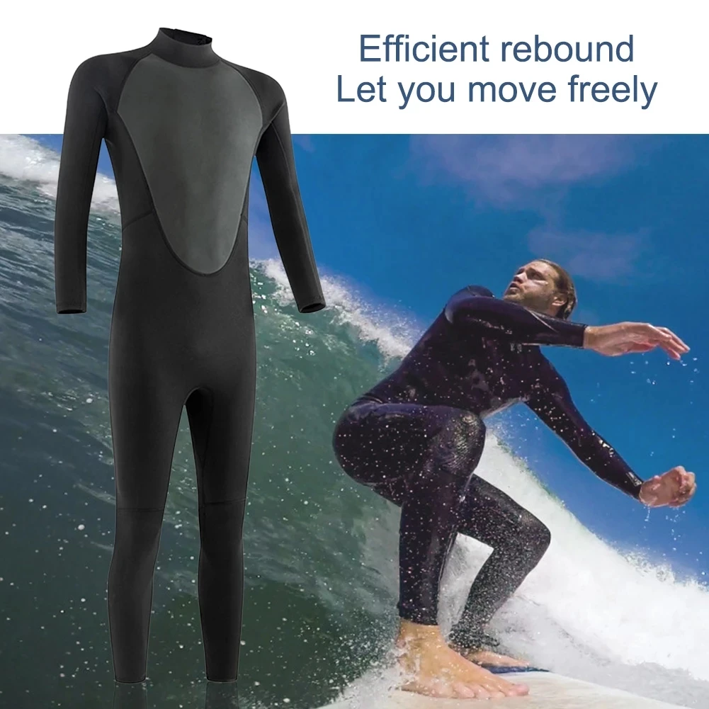  Custom Full 3mm Neoprene Wet suit Back Zip Long Sleeve