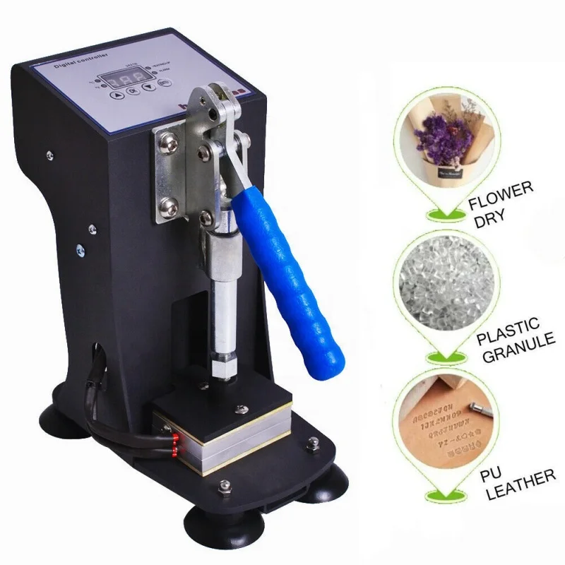 
Mini Rosin Press Machine 2*3inch Dual Heating Plates 350kg Force Adjustable Pressure Digital Temp Wax Oil Extreacting Tool Kit 