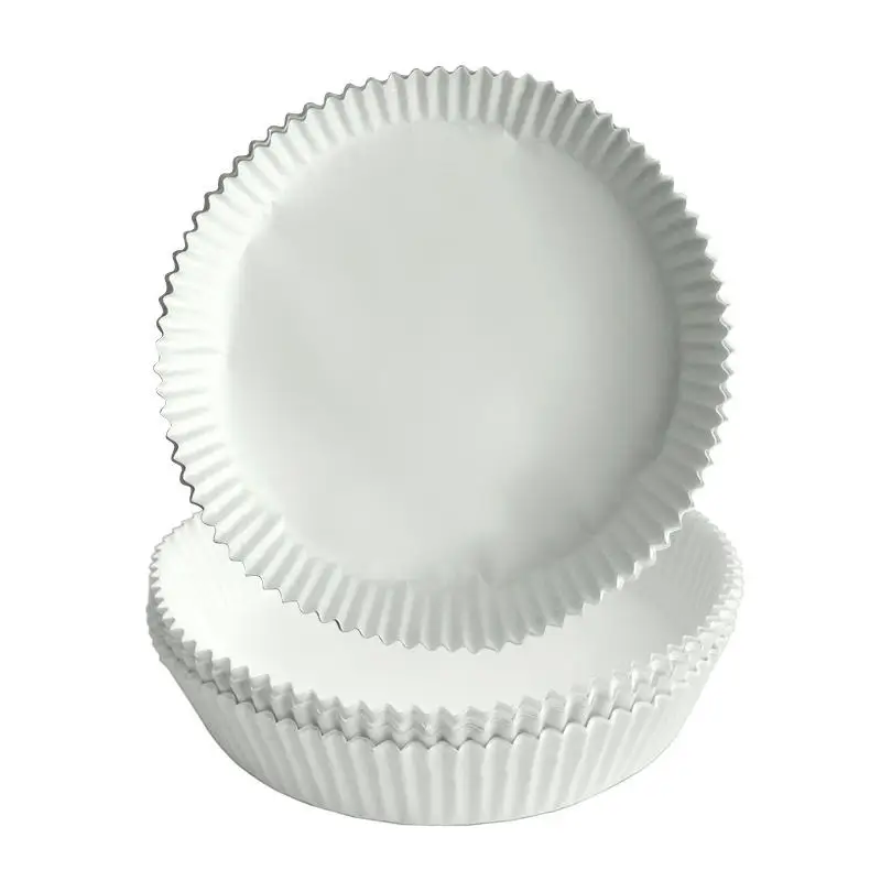 High quality round disposable parchment paper air fryer liner  non-stick baking paper for home use
