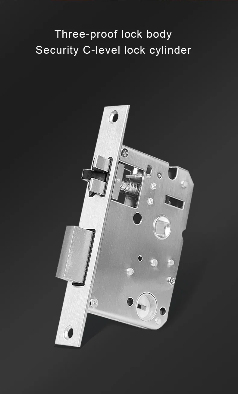 Home Electronic Tuya Tt Lock App Wifi Smart Digital Multi point Biometric Fingerprint Radio Frequency Door Lock 2022