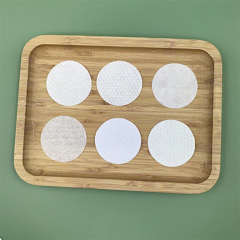 Одноразовые круглые салфетки для ухода за кожей