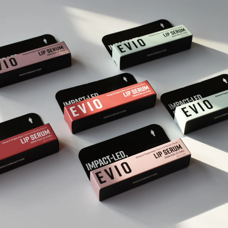 FSC Creative Custom Design Full Color Cosmetics Lip Gloss Lipstick  Packaging Paper Boxes