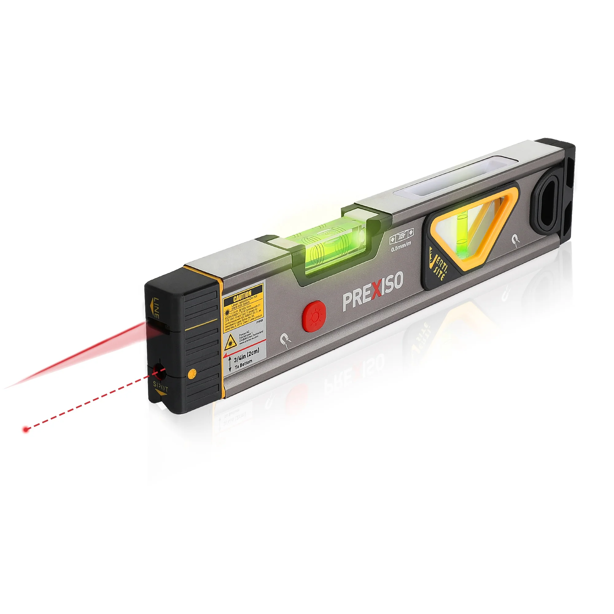 2-in-1 Laser Level 10M Line And 30M Point Laser Level LED Light Magnetic Leveler