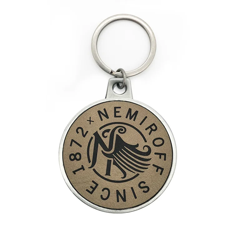 Factory Manufacturer High Quality Customized New Fashion Metal Keychain Key Ring