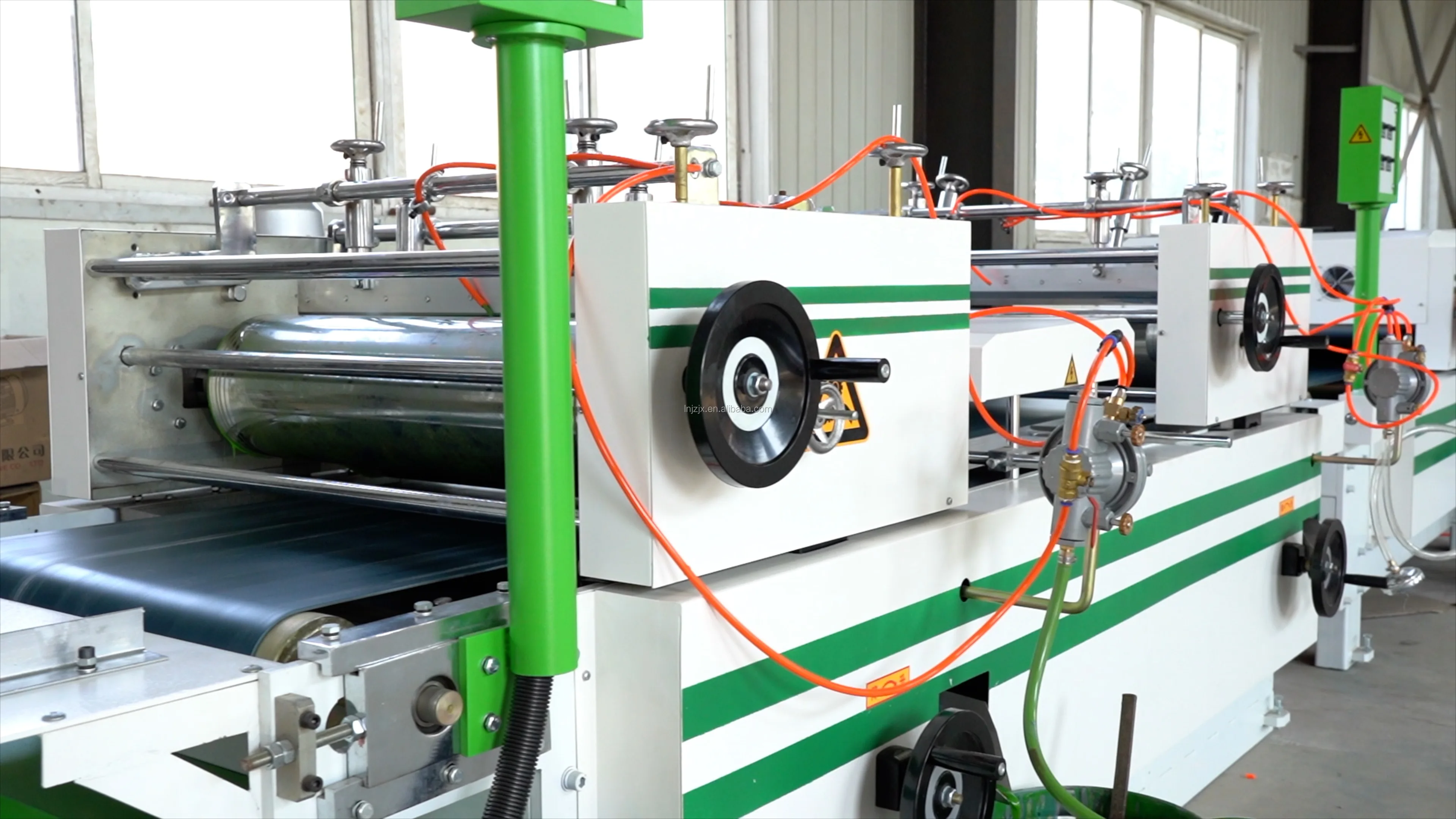 high glossy two color pvc ceiling panel printing machine