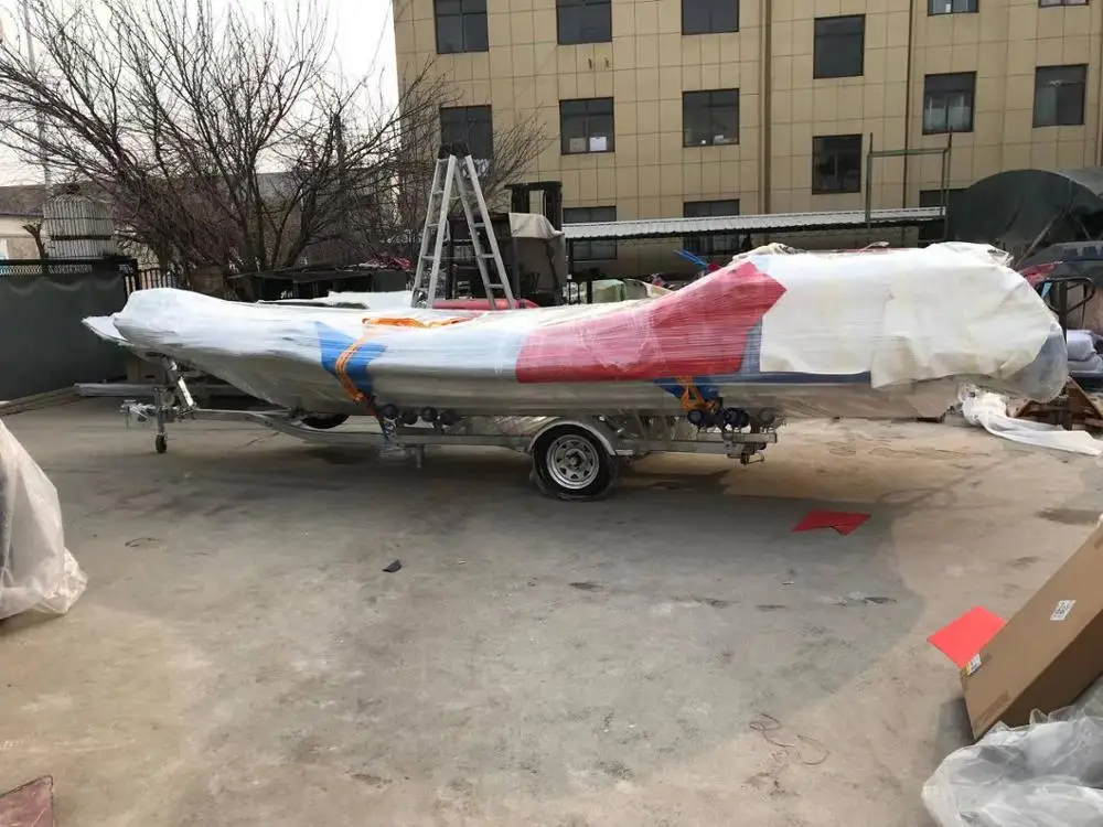  Сертификация CE 16ft 4 80 m гипалоновый материал Стекловолоконный корпус надувная рыболовная кабина 480 ребристая лодка для